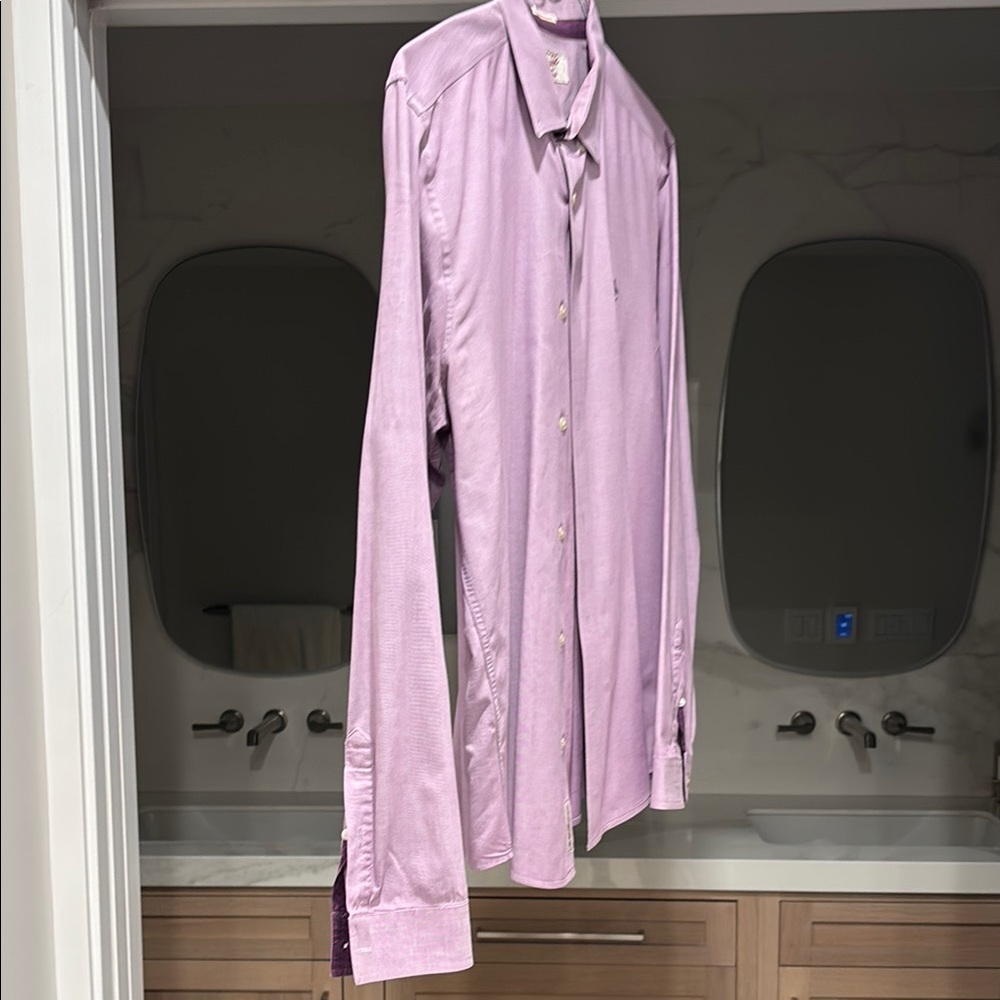 Men's Purple Dress Shirt